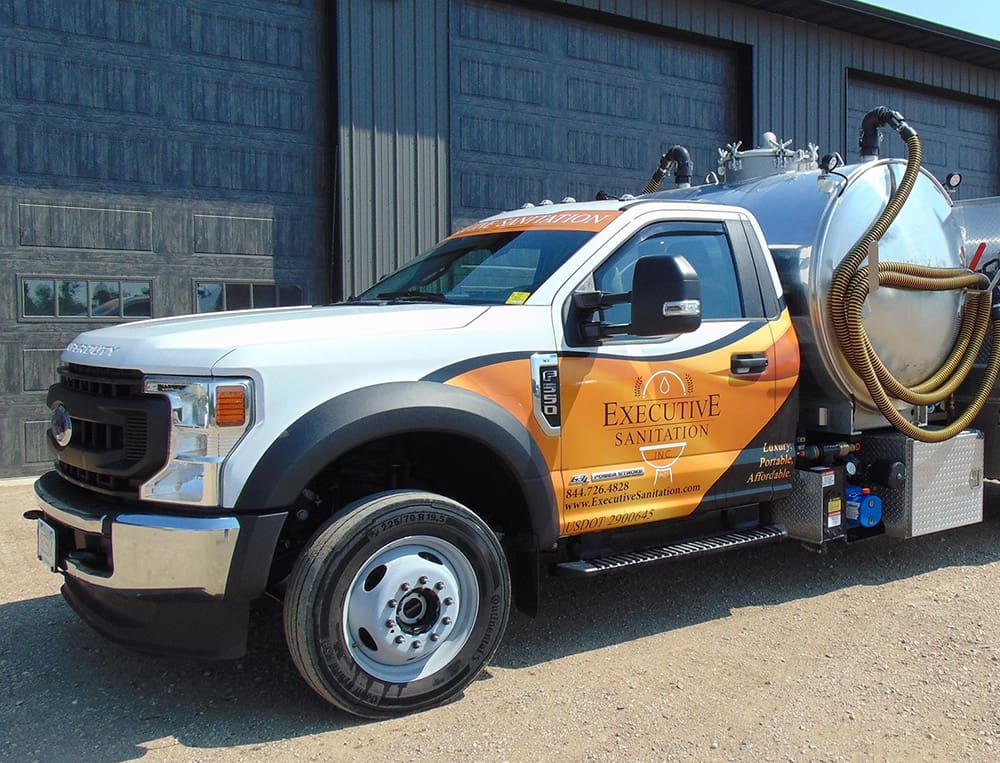 Executive Sanitation truck