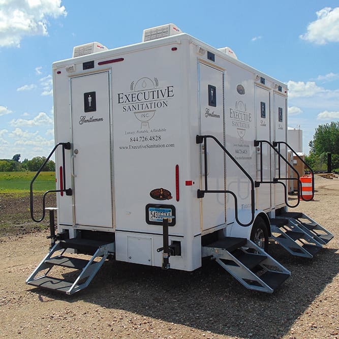 Luxury Restroom Trailers - Executive Sanitation - Luxury Sanitation Solutions For Apartments